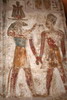 Egypte - Lac Nasser - Temple de Derr - Relief peint