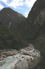 P�rou - Aguas Calientes - Le rio Urubamba