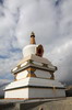 Népal - Trajet Jomsom-Tukuche - Stupa flambant neuf